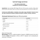 Frango com Caril e Arroz - 350g