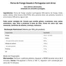 Perna de Frango a Portuguesa com Arroz - 350g